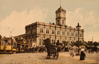 The Nicholas Railway Station, Kalanchyovskaya Square, Moscow by Russian Photographer